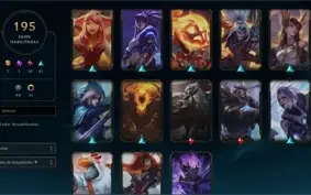 Conta Platina III 195 skins