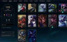 Conta Platina III 195 skins