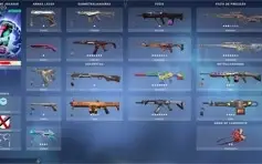 CONTA VALORANT IM3, 700$ EM SKINS!