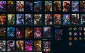 Conta no LOL Platina 3, 108 campeões, 67 skins