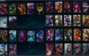 Conta no LOL Platina 3, 108 campeões, 67 skins