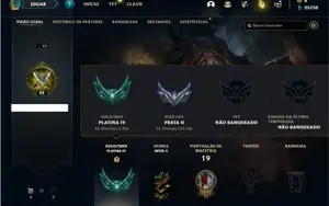 Conta platina 4 com 22 Champs ( SEM EMAIL CONFIRMADO )