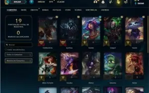 Conta platina 4 com 22 Champs ( SEM EMAIL CONFIRMADO )