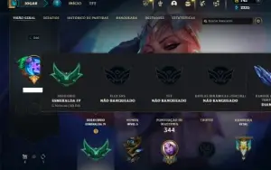 Esmeralda 4 com 120 Champs e 142 Skins + 5 Prestigios