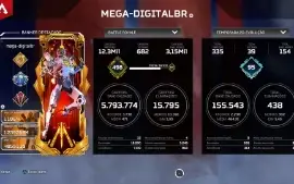 Conta Apex Legends com 150 cristais a escolha de sua herança
