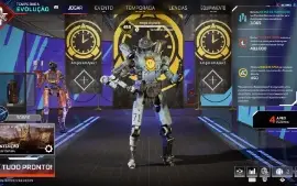 Conta Apex Legends com 150 cristais a escolha de sua herança