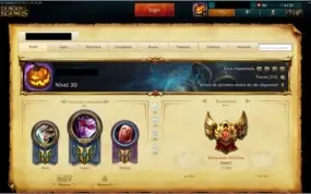 CONTA DE LOL OURO 1