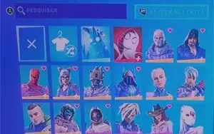 Conta de fortnite rara