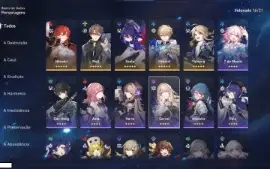Honkai: Star Rail - Seele + Gepard + Welt + Yanqing + Himeko
