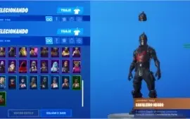 conta fortnite com cavaleiro negro e salve o mundo