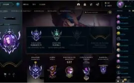 plat IV, e-mail verificado, muitas skins, Todos os champs