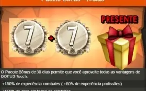 CONTA DOFUS TOUCH - SACRIER 180 - SERVIDOR BRUTAS