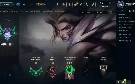 Conta LoL esmeralda 3, full champs, 174 skins conta MAIN (CO