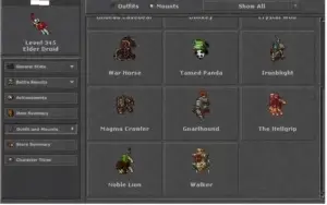 ED 345 Gentebra + Vários chares skill alto