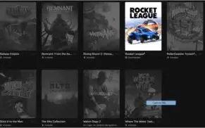 Conta Epic games com GTA V, Remmant, Watch Dogs 2 e outros.