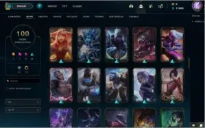 DADOS DE CRIAÇÃO, 100 SKINS, NIVEL 271, MOLDURA YONE YASUO+