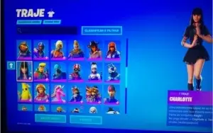 vendo conta de fortnite com muitas skins