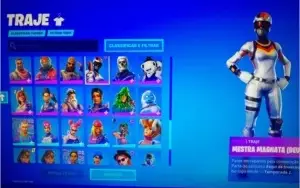 vendo conta de fortnite com muitas skins