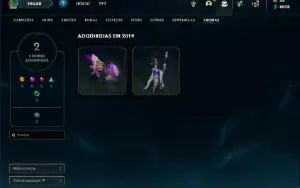 Conta Unranked com 32 Champs e 32 Skins