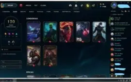 CONTA LOL 100 SKINS >>> VARIOS CHAMPIONS >>> GOLD 3