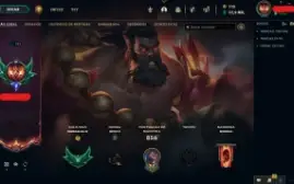 Conta De Lol Com 568 Skins