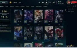 Conta De Lol Com 568 Skins