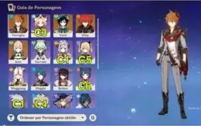 VENTI + DILUC + CHILD + JEAN RANK 45
