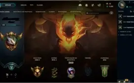 Conta no league of Legends