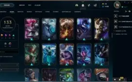Conta no league of Legends