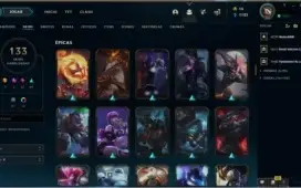 Conta no league of Legends