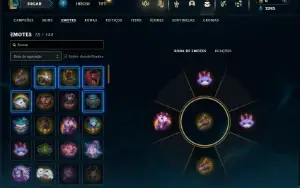 Unranked com 40 Champs e 13 Skins + 1 Fragmento