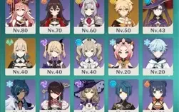 venti + raiden + mona + qiqi + jean