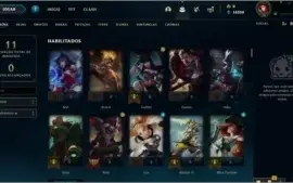 Conta Unranked LVL 30 + de 20 Cápsulas +11 Champs Habilitado