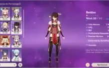 Genshin Impact Conta Kamisato Ayaka+Klee e outros 4 AR51