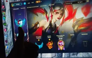 Conta Valorant/LoL. Mesmo login e senha. Gmai de criação.