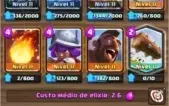 Conta Clash Royale XP 12 Arena 12