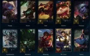 CONTA LVL30 SECUNDARIA LEAGUE OF LEGENDS JHONNY CAGEBR
