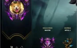 Conta LoL Mestre - 66% Win Rate