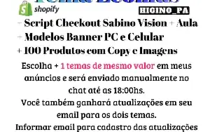 Tema Shopify Ecomus Sem As Demos + Atualizações