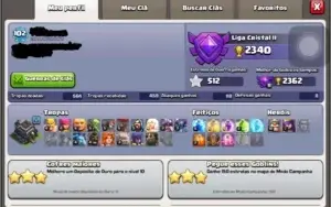 Clash of Clans - Centro de Vila 9 - 5 Construtores
