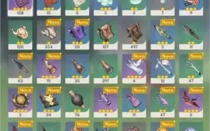 AR 53 - Xiao, Zhong, Albedo, Diluc, Monam Keqing C1 e Falcão
