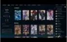 Conta lvl 526, ouro 2 145 campeões 185 skin