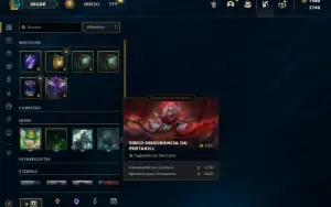Diamante 4 com 40 Champs e 3 Skins + 1480 RP