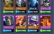 CLASH ROYALE LVL 10 ARENA 10 VÁRIAS LENDARIAS