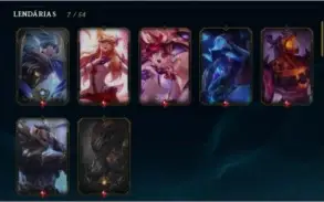 CONTA DE LOL GOLD 3, 18 CROMAS, 2 ULTIMATES, 7 LENDARIAS.