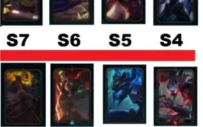 Skins VITORIOSAS -> S4,S5,S6,S7 + 30 Skins