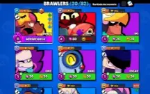 Conta brawl stars com Sandy nvl max e clancy conta com 2.5k