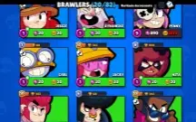 Conta brawl stars com Sandy nvl max e clancy conta com 2.5k