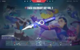 Conta valorant com skins de todas as armas