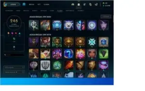 conta league of legends pra vender com email verificado